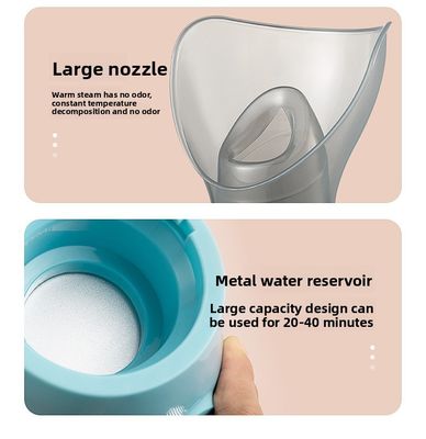 Hydraterende Nano Gezichtssteamer met 150 ml Watertank en 50 W Vermogen voor Thuisgebruik