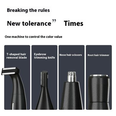 USB oplaadbare elektrische scheerapparaat met 600mAh batterij en 90min runtime roestvrijstalen messen Persoonlijke groomer