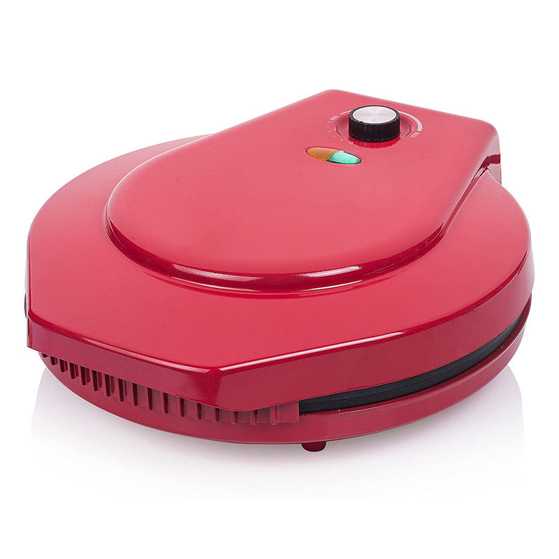 Ningbo fabriek 12 Inch Non-Stick Calzone Maker Pizza oven in Red Home Gebruik Fast FunElectric Multi Pizza Maker