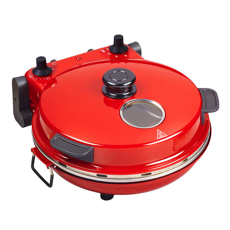 Bekijk Venster Kook In 5 minuten, Timer, Keramische Plaat Restaurant Elektrische Pizza Oven Maker Machine