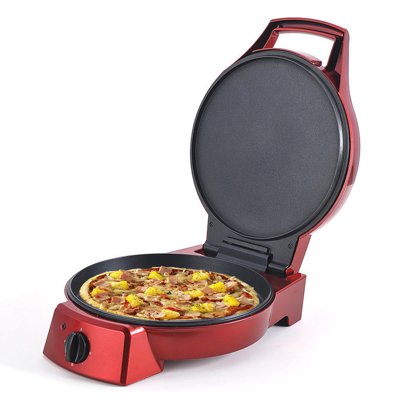 Anbolife 12&quot; elektrische pizza maker 1400w multi-functie elektrische Mini pizza maker pizza maken machine
