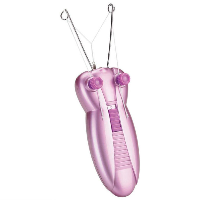 Lady Men Bee Electric Face Epilator Cotton Thread losse kracht met indicator licht pijnloze haarverwijder