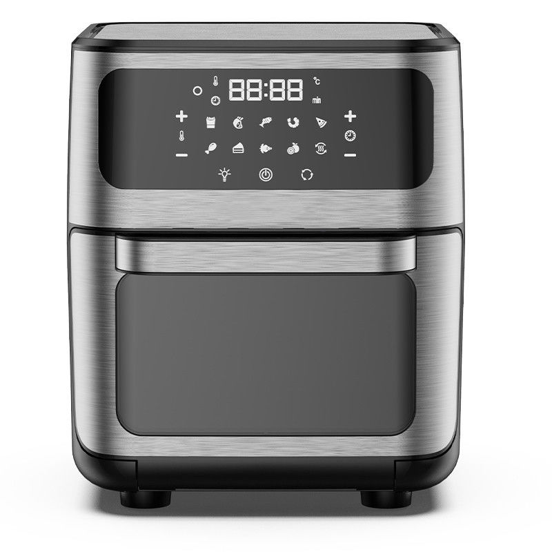 Stemcontrole Smart Tuya Wifi HOT aankomst Voedselkwaliteit Professionele olievrije airfryers Elektric Deep Glass 12L