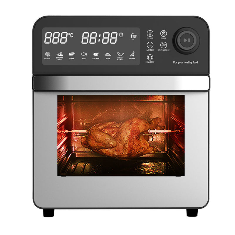 7L 12L 24L roestvrij staal digitale luchtfryer stoomfunctie luchtrooster oven zonder olie