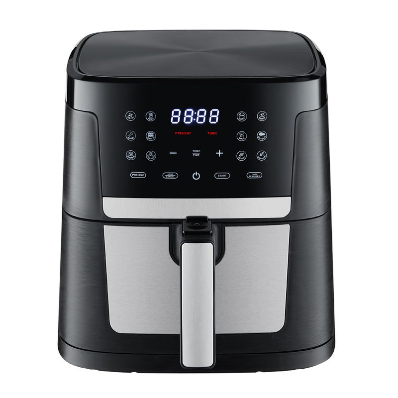 6L 7L Air Fryer Digitaal 220v Elektrisch Smart Grote Oven Grote Capaciteit Roestvrij staal