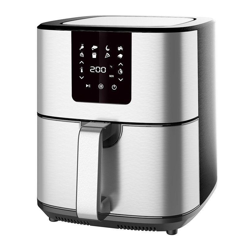 7 liter roestvrij staal digitale stoomfunctie luchtrooster oven zonder olie deep fryer / grill