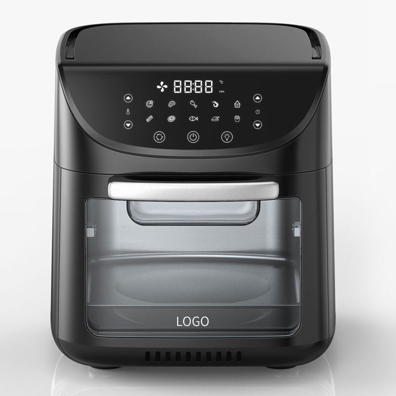 1800W Digitale Luchtfryer Warmluchtfryer Smart Touch Screen 12L Olievrije Luchtfryer Oven