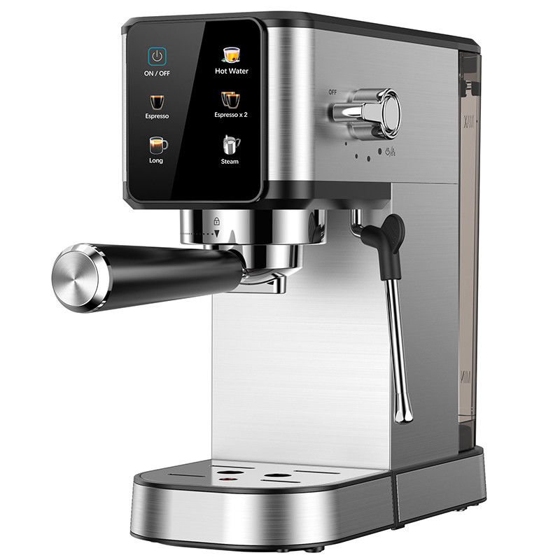 Digitaal huis thermoblock verwarming espresso koffiezetapparaat automatische stoom draagbare slimme Italiaanse espresso koffiezetapparaat