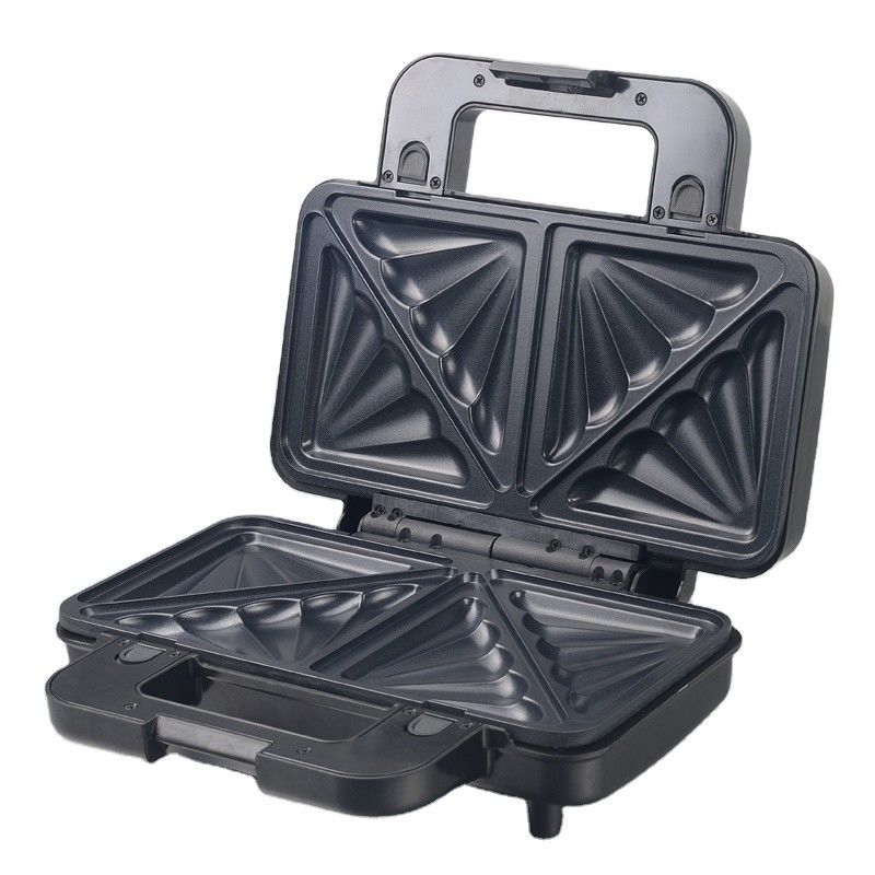 2 Slice Deep Fill Sandwich Maker Afneembare Donut Pancake Maker Bbq Grill Niet-klevende coating Keuken kookapparaat
