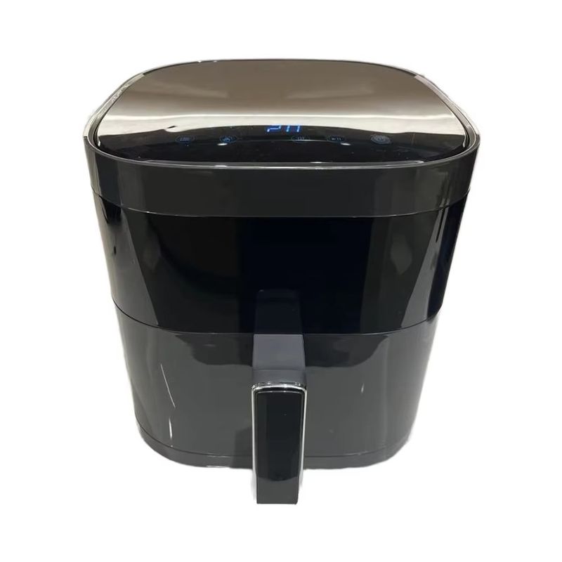 Digitale touch 6l elektrische luchtfryer oven roestvrij staal multifunctioneel klein slim vierkant gezond voor huishoudelijk gebruik