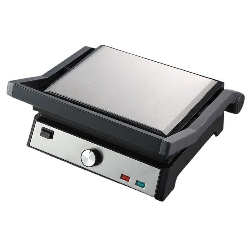 2000W Elektrisch Digitaal Big Contact BBQ Rookloze Grill Huishoudelijk Kookapparaat Afneembare 4/6 Slice Panini Maker