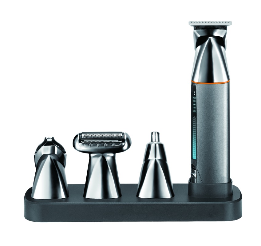 5 in 1 multifunctioneel elektrisch knipper met 1200mAh batterij en 1 jaar garantie voor snel opladen en een volledig wasbare haartrimmer