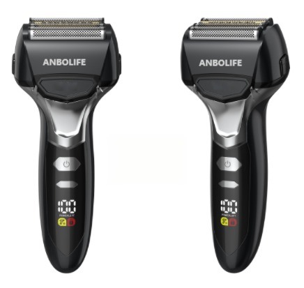 Elektrisch scheerapparaat voor heren met 1000mAh batterij, zwevend mes en transparant ontwerp voor glad scheren