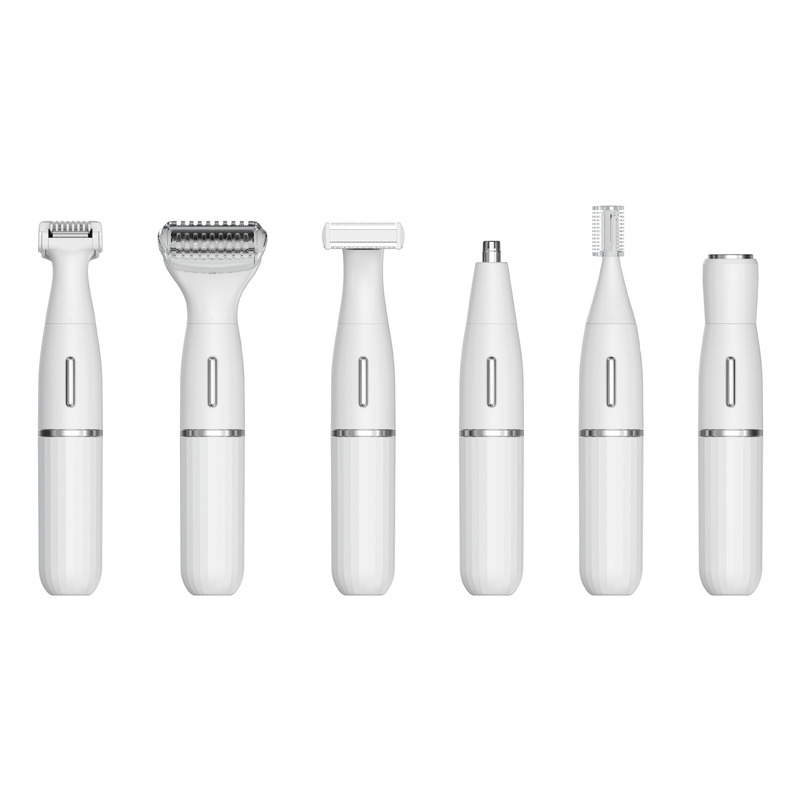 6-in-1 multifunctionele elektrische scheermachine en neushaartrimmer met 1 jaar garantie en oplaadbare USB-toevoer